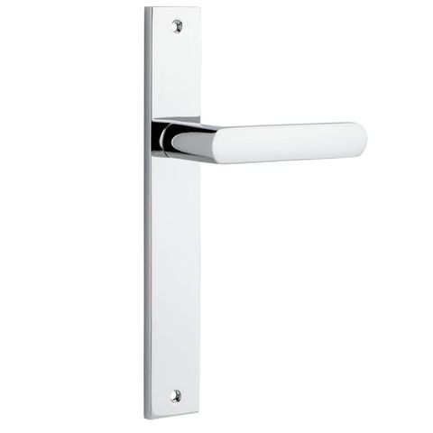 Door TRA11860 Lever Osaka Rectangular Latch Pr Pc H240xw38xp55mm