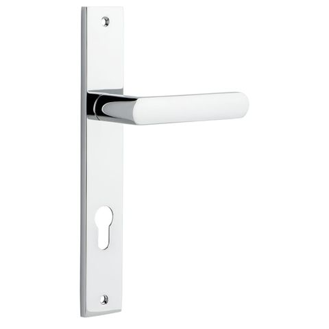 Door TRA11860E85 Lever Osaka Rect Euro Pr Pc Ctc85mm H240xw38xp55mm