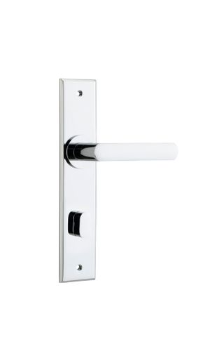 Door TRA11868P85 Lever Osaka Chamfered Priv Pair Pc Ctc85mm H240XW50X55