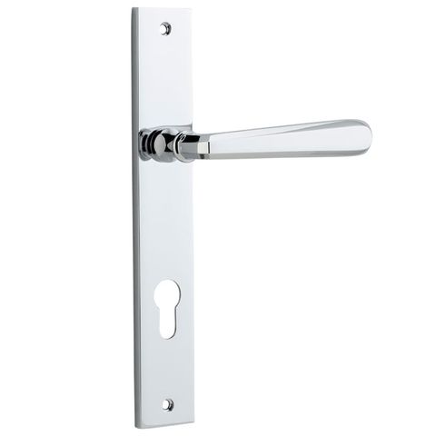 Door TRA11872E85 Lever Copenhagen Rect Euro Pr Pc Ctc85mm H240xw38xp61mm
