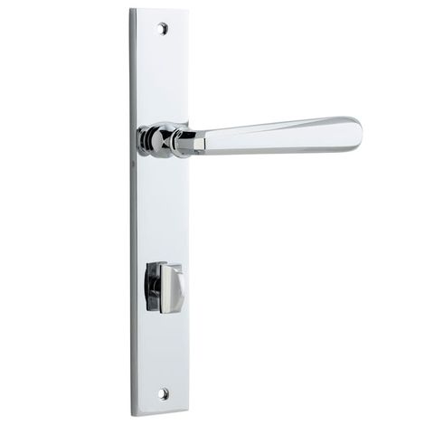 Door TRA11872P85 Lever Copenhagen Rect Priv Pr Pc Ctc85mm H240xw38xp61mm