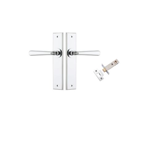 Door TRA11880KPASS60 Lever Copenhagen Chamfered Polished Chrome Passage Kit