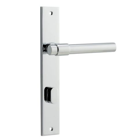 Door TRA11896P85 Lever Helsinki Rect Priv Pr Pc Ctc85mm H240xw38xp44mm