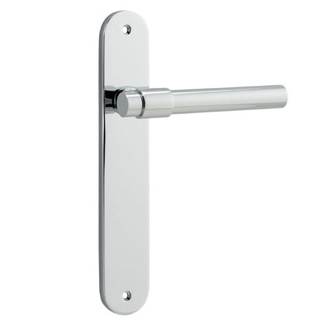 Door TRA11900 Lever Helsinki Oval Latch Pr Pc H240xw40xp44mm