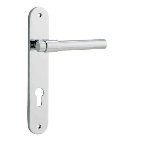 Door TRA11900E85 Lever Helsinki Oval Euro Pr Pc Ctc85mm H240xw40xp44mm