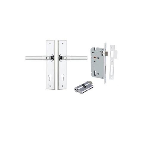 Door TRA11904KENTR60KK Lever Helsinki Chamfered Euro Pair Pc Ctc85mm L137XP60