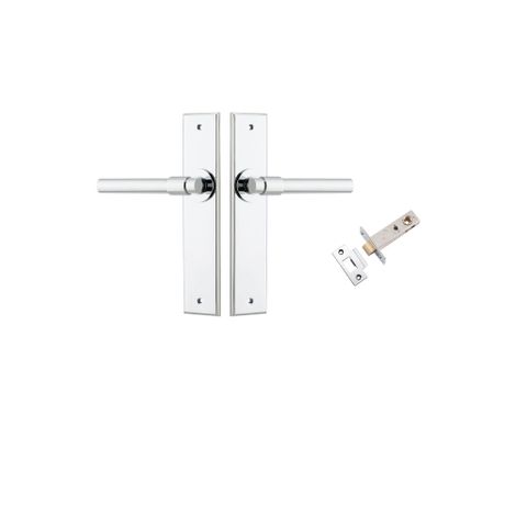 Door TRA11904KPASS60 Lever Helsinki Chamfered P/Chrome L137xp60mm Pass Kit