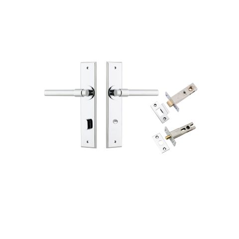 Door TRA11904KPRIV60 Lever Helsinki Chamfered Priv Pc L137xp60mm Privacy Kit
