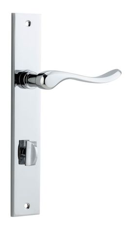 Door TRA11920P85 Lever Stirling Rect Priv Pr Pc Ctc85mm H240xw38xp64mm
