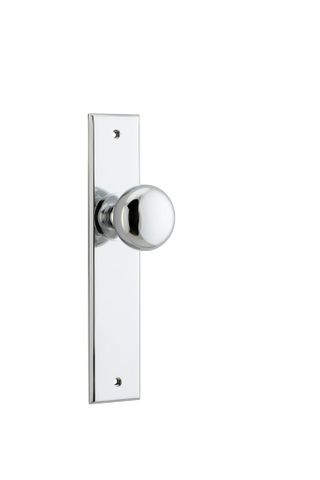 Iver TRA11946 Door Knob Cambridge Chamfered Latch Polished Chrome