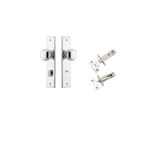 Door TRA11946KPRIV60 Knob Cambridge Chamfered Privacy Pc Ctc85mm Kit