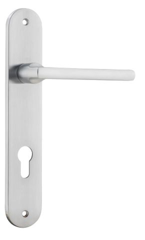 Iver TRA12226E85 Door Lever Baltimore Oval Latch Euro SC