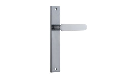 Iver TRA12248 Door Lever Bronte Rectangular Latch Brushed Chrome