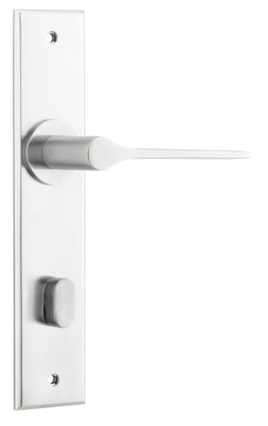 Door TRA12258P85 Lever Como Chamfered Privacy Brushed Chrome H240XW50X61