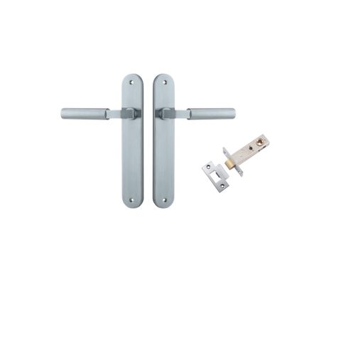 Door TRA12266KPASS60 Lever Berlin Oval BC L120xp57mm BPH240XW40 Passage Kit