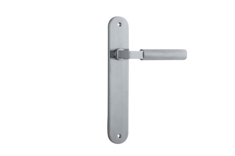 Door TRA12268 Lever Brunswick Oval Latch Brushed Chrome H237XW40XP60