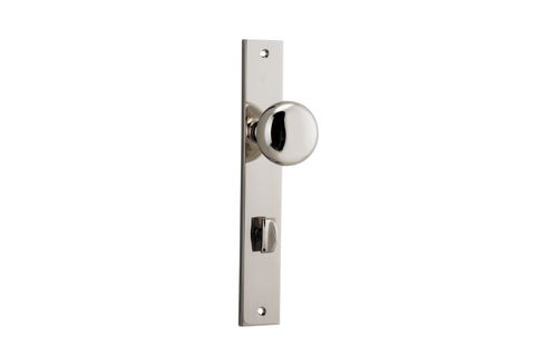 Door TRA14322P85 Knob Cambridge Rect Priv Pn Ctc85mm H240xw38xp67mm