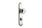 Dr TRA14326P85 Knob Paddington Shouldered Priv Pn Ctc85mm H240xw50xp68mm