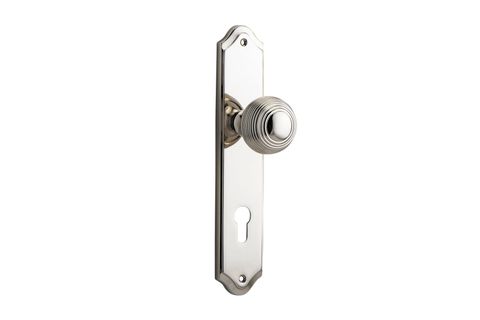 Dr TRA14330E85 Knob Guildford Shouldered Euro Pn Ctc85mm H240xw50xp60mm