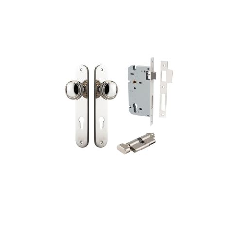 Door TRA14332KENTR60KT Knob Paddington Ovl Euro Pn CTC85 H240XW40XP68 Entr Kit
