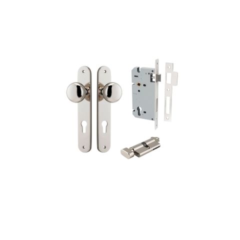 Door TRA14334KENTR60KT Knob Cambridge Ovl Euro Pn CTC85 H240XW40XP67 Entr Kit