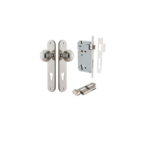Door TRA14336KENTR60KT Knob Guildford Ovl Euro Pn CTC85 H240XW40XP60 Entr Kit