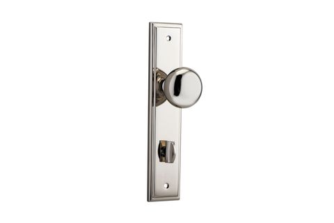 Door TRA14340P85 Knob Cambridge Stepped Priv Pn Ctc85mm H240xw50xp67mm