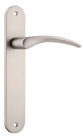 Dr TRA14728 Lvr Oxf Oval Latch Sn H230xw40xp60mm