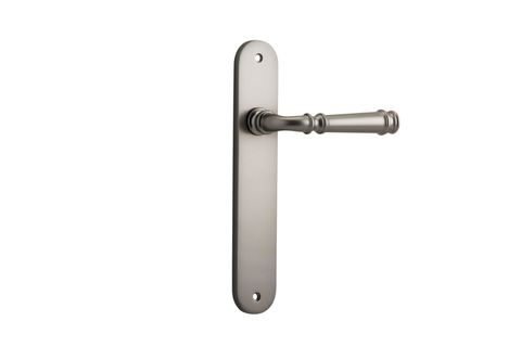 Door TRA14730 Lever Verona Oval Latch Satin Nickel H240xw40xp59mm