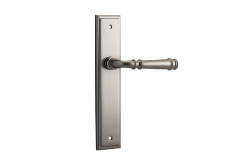 Door TRA14742 Lever Verona Stepped Latch Satin Nickel H240xw50xp59mm