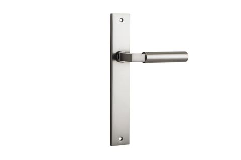Iver TRA14750 Door Lever Berlin Rectangular Latch Satin Nickel