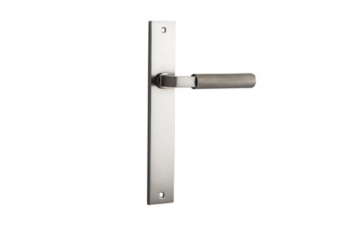 Iver TRA14752 Door Lever Brunswick Rectangular Latch Satin Nickel