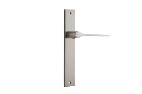 Door TRA14754 Lever Como Rectangular Latch Satin Nickel H240XW38XP59M