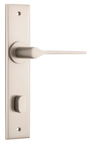 Door TRA14758P85 Lever Como Chamfered Privacy Satin Nickel H240XW50XP61