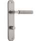 Door TRA14768P85 Lever Brunswick Oval Privacy Satin Nickel Ctc85mm