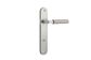 Door TRA14768P85 Lever Brunswick Oval Privacy Satin Nickel Ctc85mm