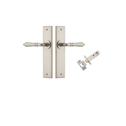 Door TRA14780KPASS60 Lever Sarlat Chamfered Satin Nickel L111xp55mm Pass Kit