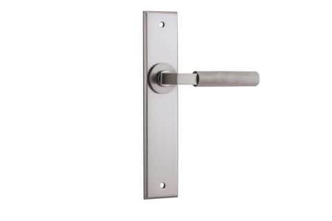 Iver TRA14796 Door Lever Brunswick Chamfered Latch Satin Nickel