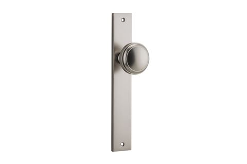 Door TRA14820 Knob Paddington Rectangular Latch Sn H240xw38xp68mm