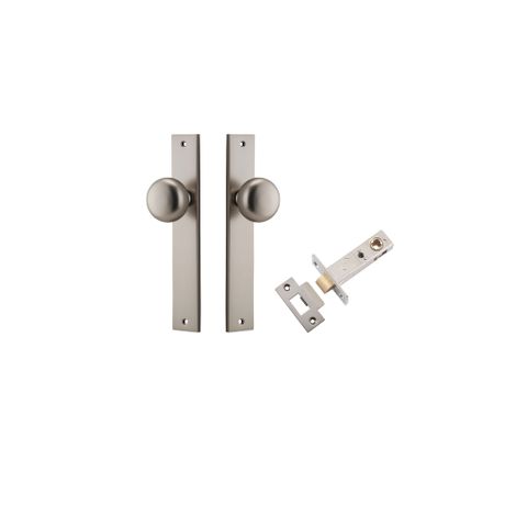 Dr TRA14822KPASS60 Knob Cmbrg Rect Lch Sn H240XW38XP67 Passage Kit