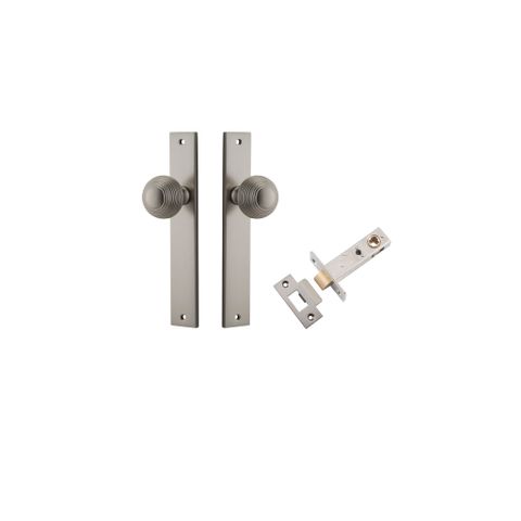 Dr TRA14824KPASS60 Knob Gldfd Rect Lch Sn H240XW38XP60 Passage Kit