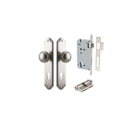 Dr TRA14826KENTR60KK Knob Pdgton Shouldered Euro Sn H240XW50XP68 Entr Kit