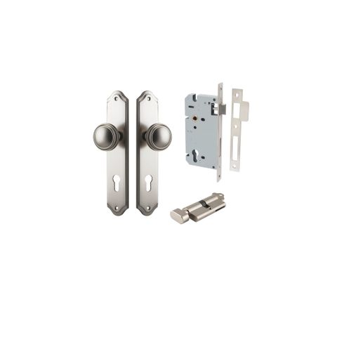 Dr TRA14826KENTR60KT Knob Pdgton Shouldered Euro Sn H240XW50XP68 Entr Kit