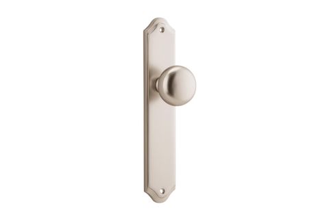 Door TRA14828 Knob Cambridge Shouldered Latch Sn H240xw50xp67mm