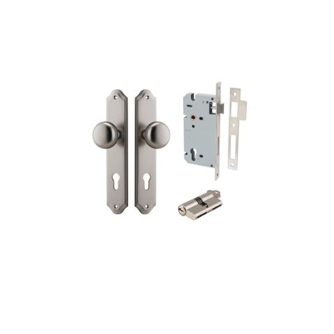 Dr TRA14828KENTR60KK Knob Cmbrg Shouldered Euro Sn CTC85 H240XW50XP67 Entr Kit
