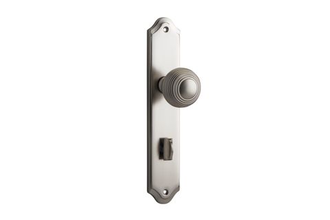 Dr TRA14830P85 Knob Guildford Shouldered Priv Sn Ctc85mm H240xw50xp60mm
