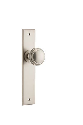 Iver TRA14831 Door Knob Paddington Chamfered Latch Satin Nickel