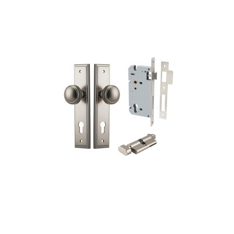 Dr TRA14838KENTR60KT Knob Pdgton Stepped Euro Sn CTC85 H240XW50XP68 Entr Kit