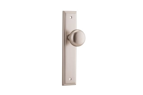 Door TRA14840 Knob Cambridge Stepped Latch Sn H240xw50xp67mm