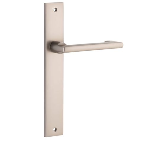 Door TRA14848 Lever Baltimore Return Rect Latch Pr Sn H240xw38xp58mm